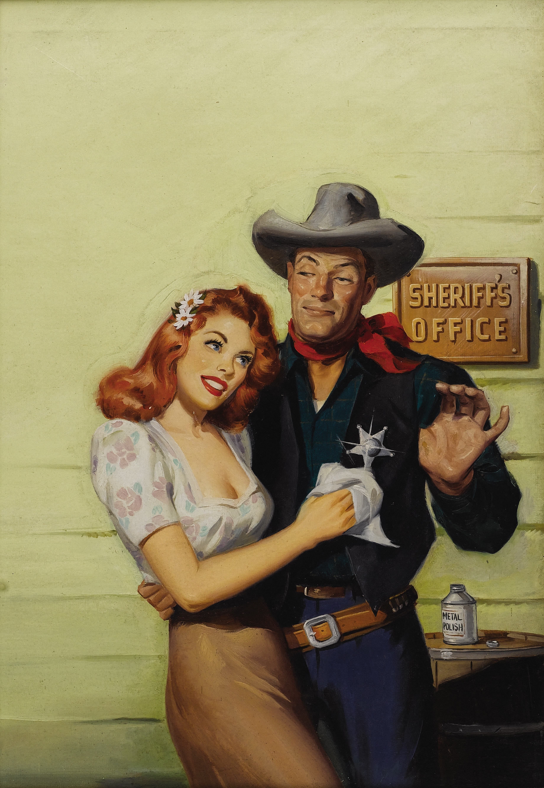 Cover, Rangeland Romances by Sam Cherry, 1947